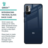 Overshadow Blue Glass Case For Redmi Note 10T 5G