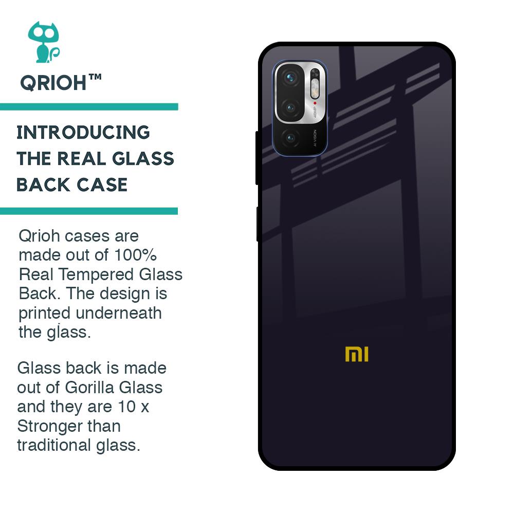 Deadlock Black Glass Case For Redmi Note 10T 5G