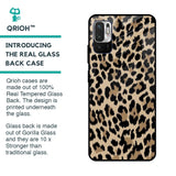 Leopard Seamless Glass Case For Redmi Note 10T 5G