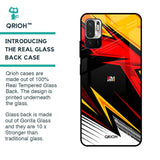 Race Jersey Pattern Glass Case For Redmi Note 10T 5G