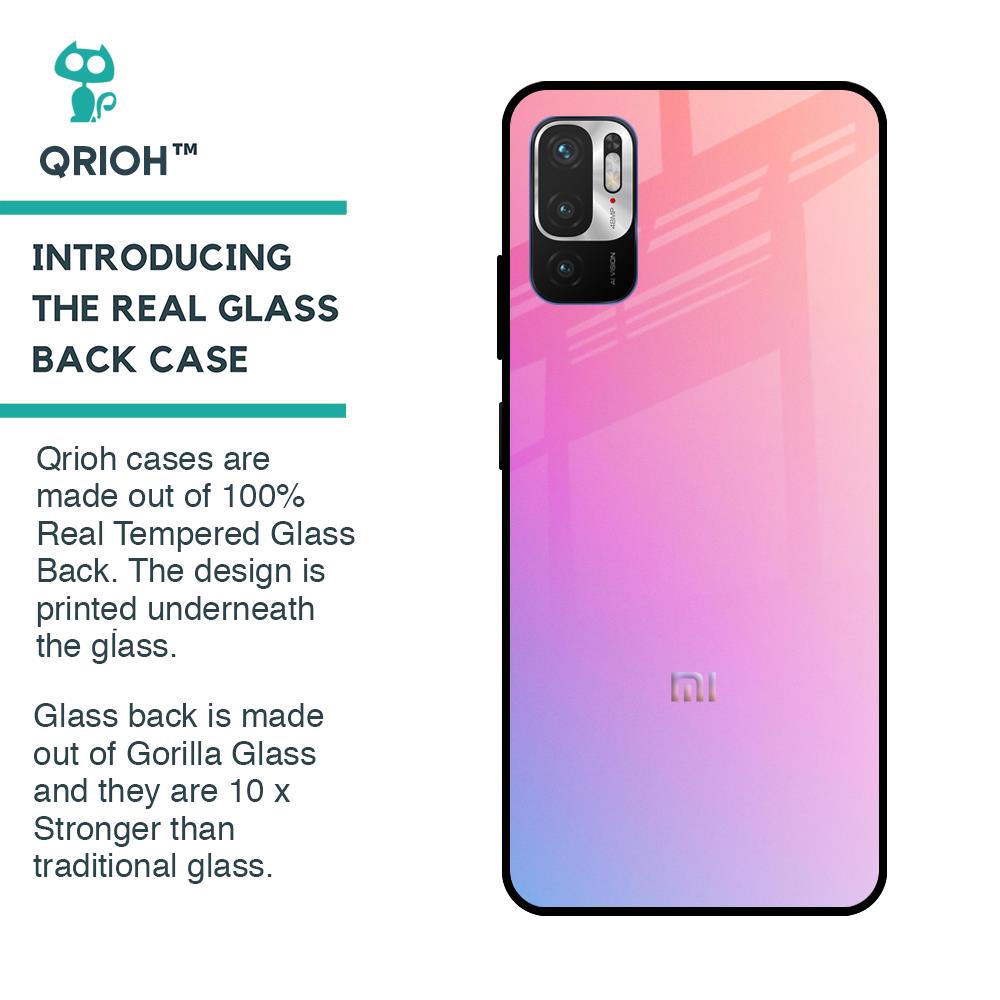 Dusky Iris Glass case for Redmi Note 10T 5G