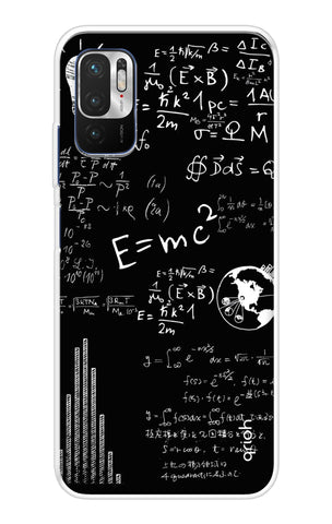 Equation Doodle Redmi Note 10T 5G Back Cover