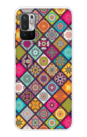 Multicolor Mandala Redmi Note 10T 5G Back Cover