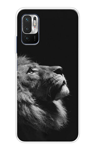 Lion Looking to Sky Redmi Note 10T 5G Back Cover