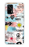 Happy Doodle Realme GT Back Cover