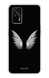 White Angel Wings Realme GT Back Cover