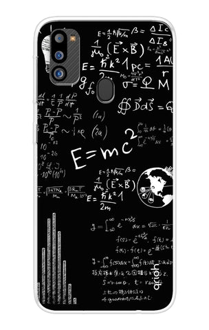 Equation Doodle Samsung Galaxy M21 2021 Back Cover