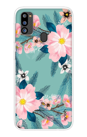 Wild flower Samsung Galaxy M21 2021 Back Cover