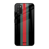 Vertical Stripes Samsung Galaxy A03s Glass Cases & Covers Online