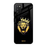 Lion The King Samsung Galaxy A03s Glass Cases & Covers Online