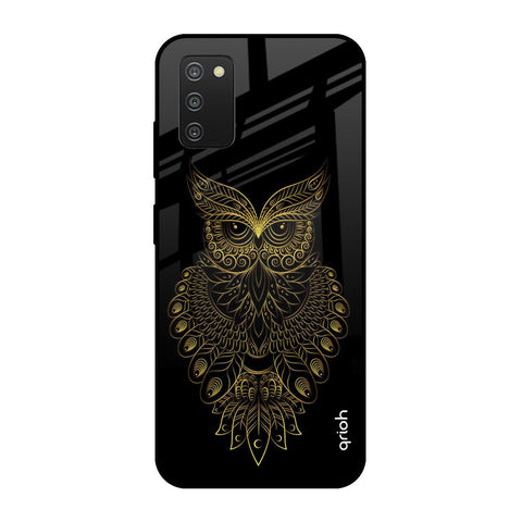 Golden Owl Samsung Galaxy A03s Glass Cases & Covers Online