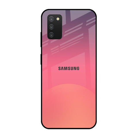 Sunset Orange Samsung Galaxy A03s Glass Cases & Covers Online