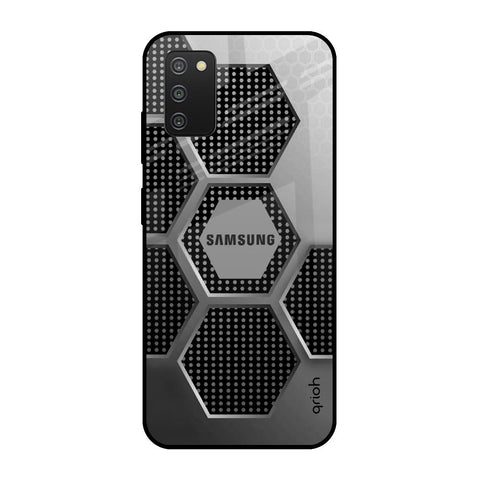 Hexagon Style Samsung Galaxy A03s Glass Cases & Covers Online