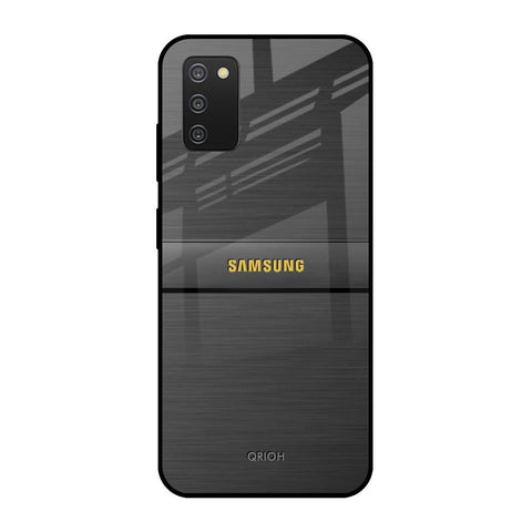 Grey Metallic Glass Samsung Galaxy A03s Glass Cases & Covers Online