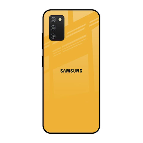 Fluorescent Yellow Samsung Galaxy A03s Glass Cases & Covers Online