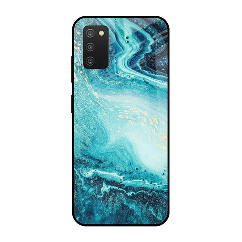 Sea Water Samsung Galaxy A03s Glass Cases & Covers Online