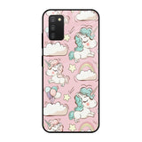 Balloon Unicorn Samsung Galaxy A03s Glass Cases & Covers Online