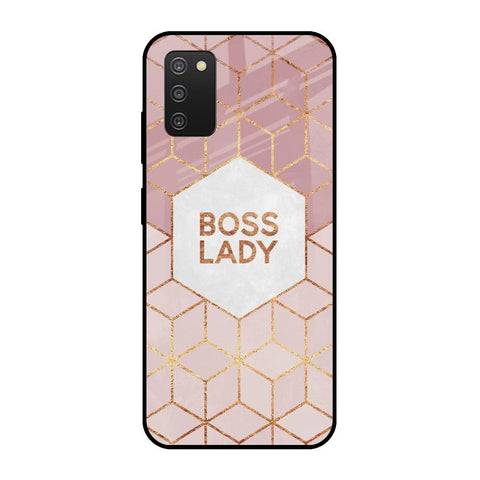 Boss Lady Samsung Galaxy A03s Glass Cases & Covers Online