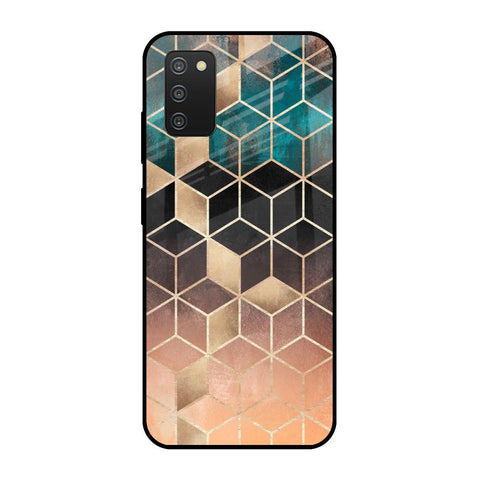 Bronze Texture Samsung Galaxy A03s Glass Cases & Covers Online