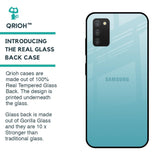 Arctic Blue Glass Case For Samsung Galaxy A03s