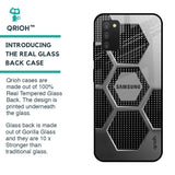 Hexagon Style Glass Case For Samsung Galaxy A03s