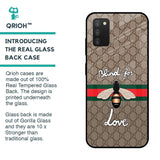 Blind For Love Glass case for Samsung Galaxy A03s