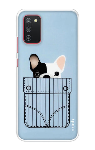 Cute Dog Samsung Galaxy A03s Back Cover