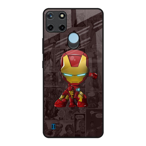 Angry Baby Super Hero Realme C21Y Glass Back Cover Online