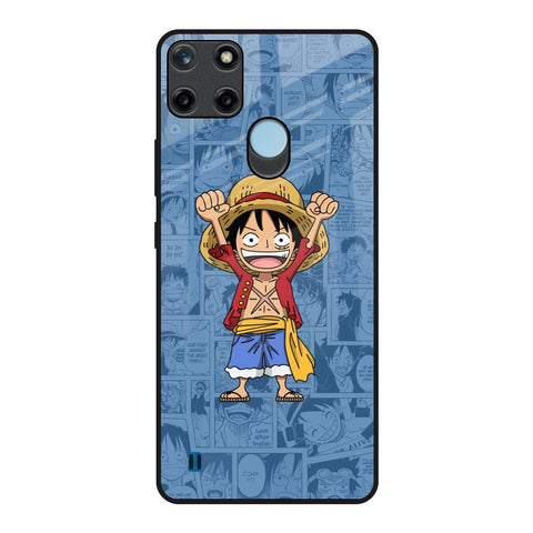 Chubby Anime Realme C21Y Glass Back Cover Online