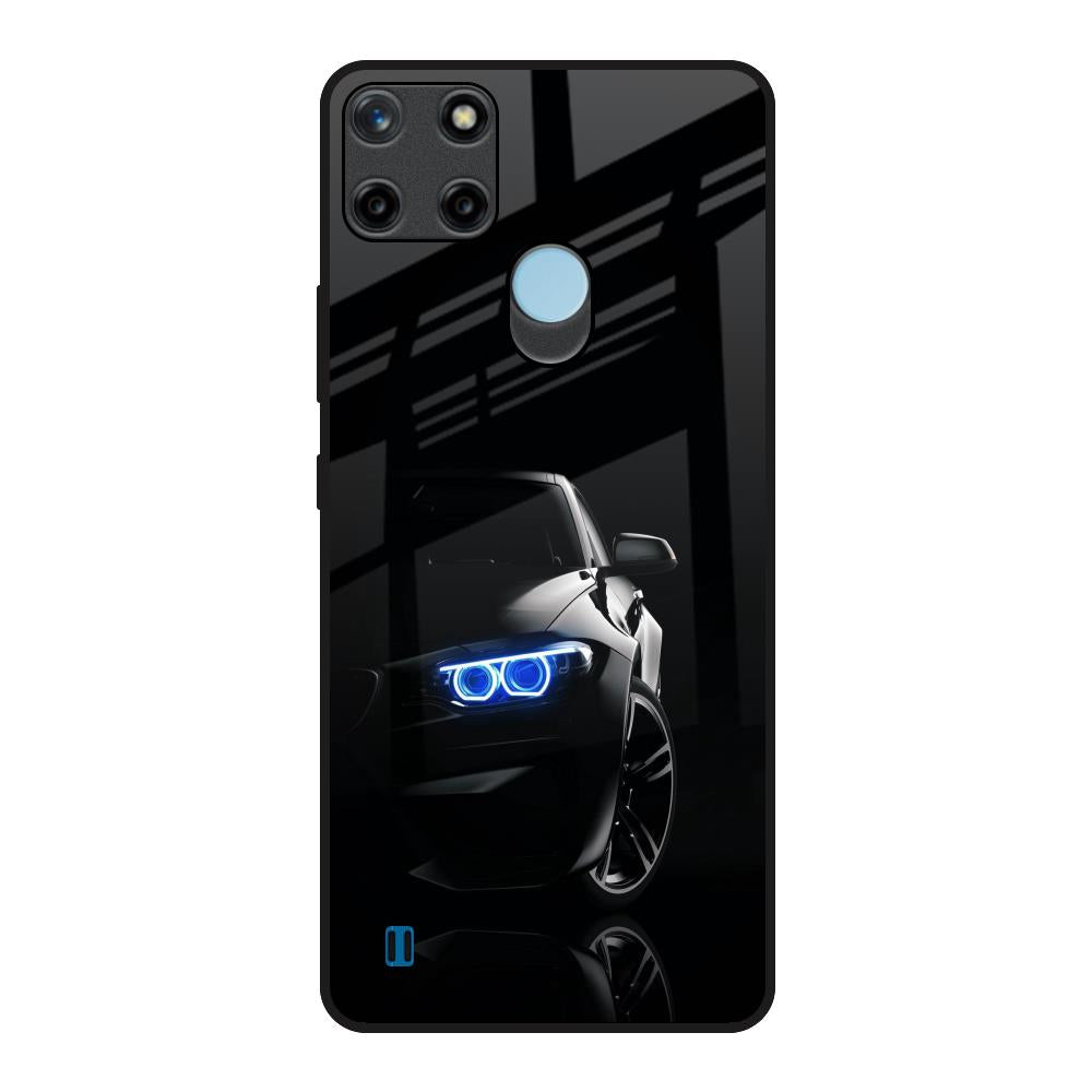 Car In Dark Realme C21Y Glass Back Cover Online