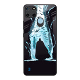 Dark Man In Cave Realme C21Y Glass Back Cover Online