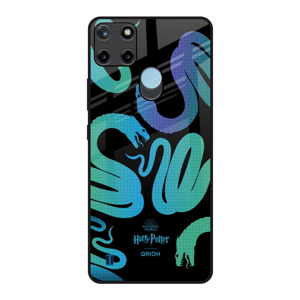 Basilisk Realme C21Y Glass Back Cover Online