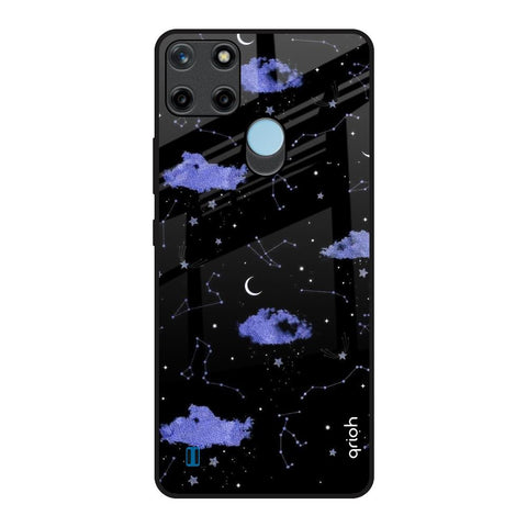 Constellations Realme C21Y Glass Back Cover Online