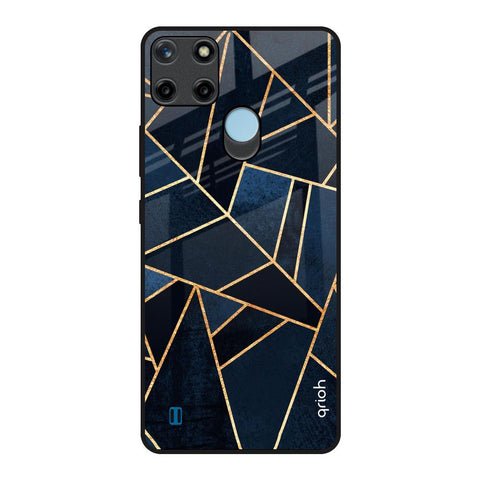 Abstract Tiles Realme C21Y Glass Back Cover Online