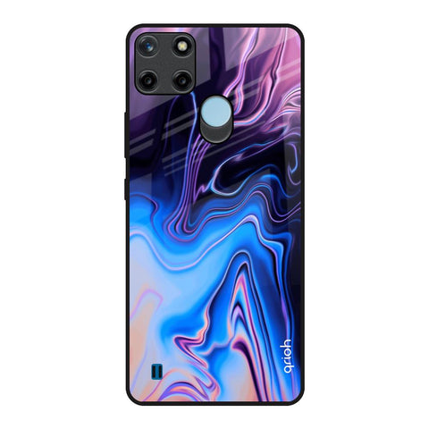 Psychic Texture Realme C21Y Glass Back Cover Online