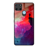Dream So High Realme C21Y Glass Back Cover Online