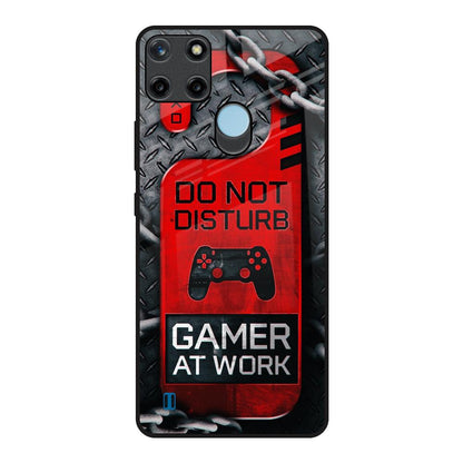 Do No Disturb Realme C21Y Glass Back Cover Online