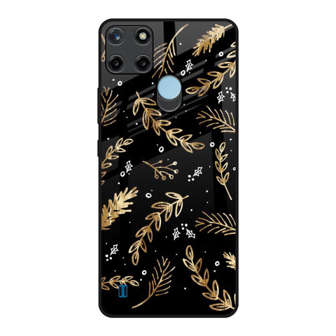 Autumn Leaves Realme C21Y Glass Back Cover Online