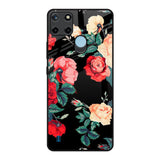 Floral Bunch Realme C21Y Glass Back Cover Online