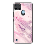 Diamond Pink Gradient Realme C21Y Glass Back Cover Online