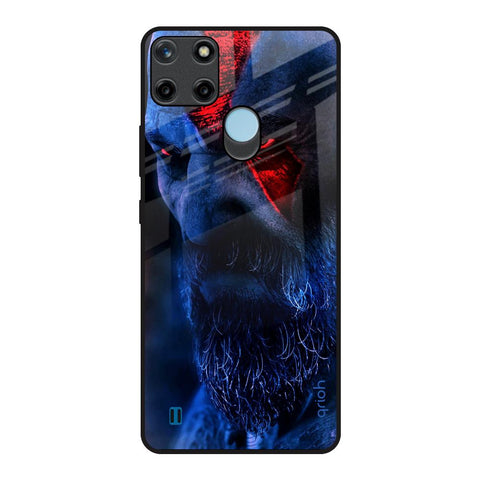God Of War Realme C21Y Glass Back Cover Online