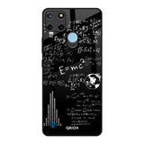 Funny Math Realme C21Y Glass Back Cover Online