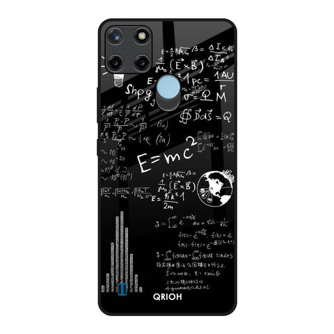 Funny Math Realme C21Y Glass Back Cover Online
