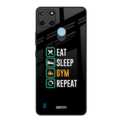 Daily Routine Realme C21Y Glass Back Cover Online