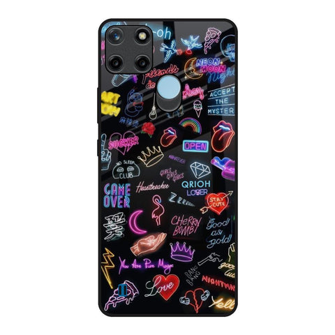 Accept The Mystery Realme C21Y Glass Back Cover Online
