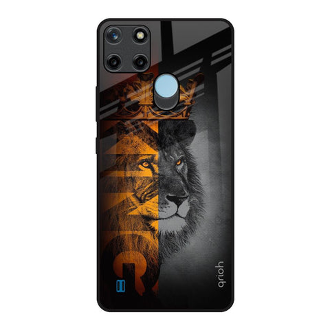 King Of Forest Realme C21Y Glass Back Cover Online