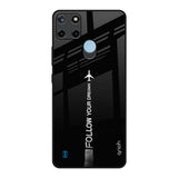 Follow Your Dreams Realme C21Y Glass Back Cover Online