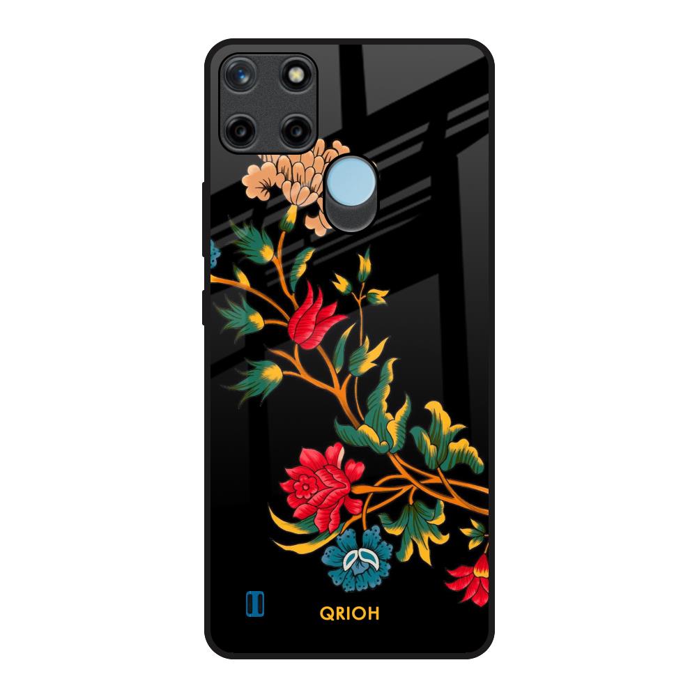 Dazzling Art Realme C21Y Glass Back Cover Online