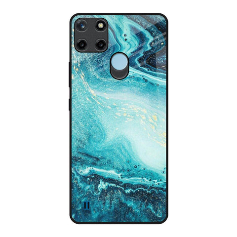 Sea Water Realme C21Y Glass Back Cover Online