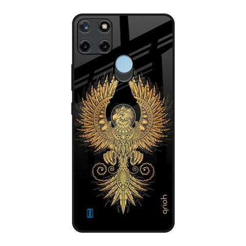 Mythical Phoenix Art Realme C21Y Glass Back Cover Online